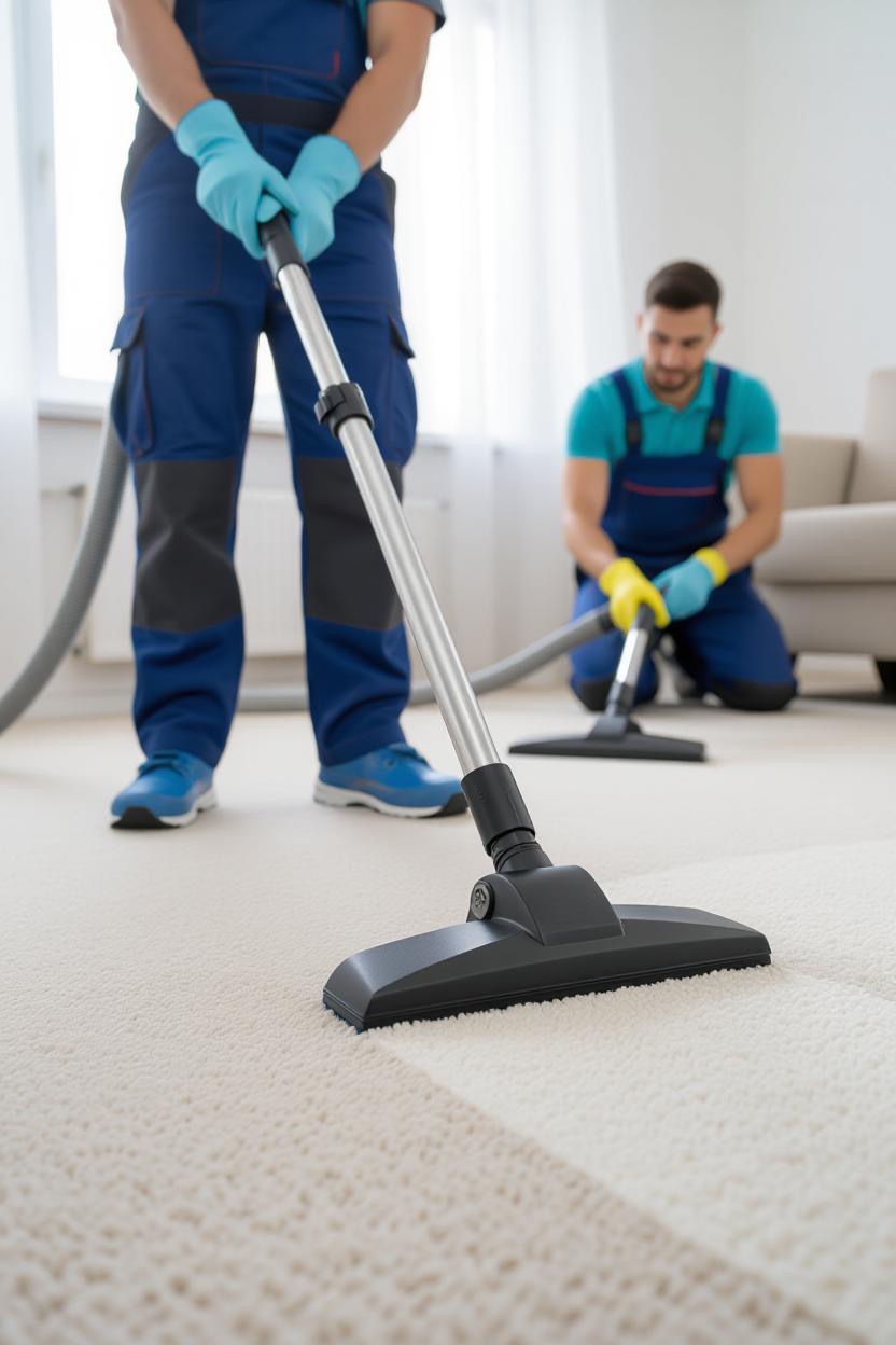 Commercial carpet cleaning